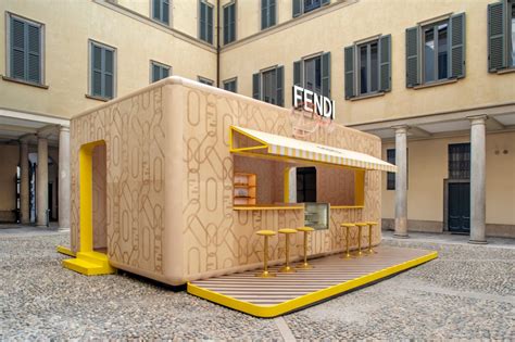 fendi temporary bar|fendi cafe website.